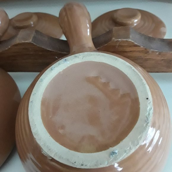 Vintage Soup Crocks with Covers - Set of Two - Picture 6 of 7